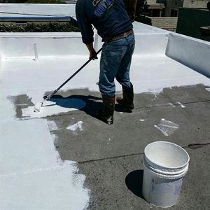 Enduit d'étanchéité acrylique aqueux brossable, liquide, écologique, garantie 5 ans, pour carrelages, balcons, toitures, salles de bain - Product Image 3