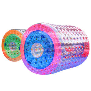 Balle gonflable ultra-épaisse pour la marche sur l'eau, modèle tambour, jouet aquatique pour parcs aquatiques et piscines, utilisation estivale durable - Product Image 6