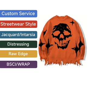 خدمة تصنيع مخصصة بكميات صغيرة للسترات المحبوكة الرجالية، ملابس محبوكة للرجال - Product Image 1