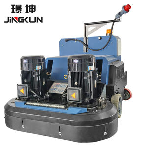 JINGKUN Doppelkopf-Betonbodenschleif- und Poliermaschine mit Fernbedienung, 220V/380V/480V, 3-Phasen, Hohe Leistung - Product Image 2