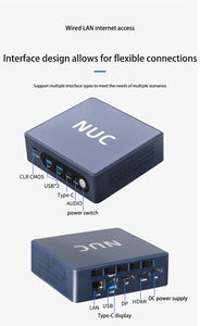 Mini PC Intel Ultra 5 125H 225H con IA, 8GB DDR5, 256GB SSD, Windows 11, Wifi 6, Linux de Doble Arranque, Computadora de Escritorio Compacta para Juegos y Oficina - Product Image 4