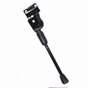 Béquille de vélo à deux trous pour vélos de 20, 24, 26, 27,5 pouces, support latéral en fer, support de jambe de vélo classique en grande tôle de fer - Product Image 1