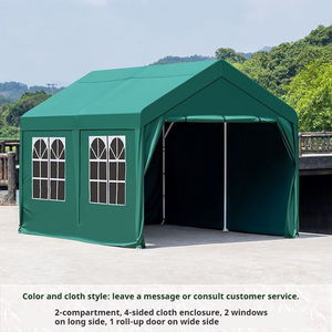 NOWENSOL Abri de voiture moderne 10x20 pieds, robuste, parois latérales amovibles, imperméable, pliable, portable, camping en plein air, <span class=keywords><strong>garage</strong></span> - Product Image 5