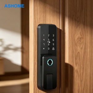 Ttlock High Quality Smart <strong>Knob</strong> Wooden <strong>Door</strong> Rim Lock Fingerprint Automatic Electronic Deadbolt Fingerprint <strong>Door</strong> Lock - Product Image 5