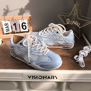 Nouveau designer de baskets à la mode de haute qualité pour hommes et femmes hiver chaussures à lacets éclairées équilibre doux nouveau style d'orteil - Product Image 2