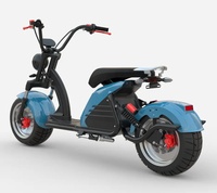 2000w double moteur puissance 50 km/h haute vitesse Double frein 10 pouces pneu tout-terrain 60v Citycoco batterie au lithium scooter électrique