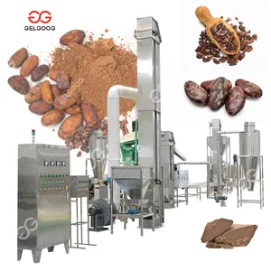 Professional Cocoa Butter Making Machine Cacao Bean Production Line Powder Processing Line Natural Cocoa Bean Powder