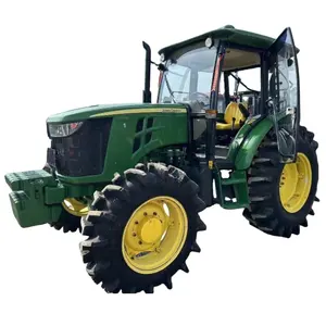 Traktor menggunakan john deere Cina kualitas tinggi 4x4 traktor 95hp traktor pertanian Harga traktor untuk pertanian digunakan