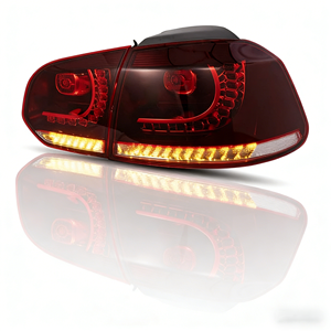 <span class=keywords><strong>Feux</strong></span> <span class=keywords><strong>arrière</strong></span> <span class=keywords><strong>LED</strong></span> complets avec clignotants séquentiels pour VW <span class=keywords><strong>Golf</strong></span> <span class=keywords><strong>6</strong></span> MK6 2008-2013, certifiés E-MARK - Product Image 5
