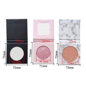 Palette de surligneur végétalien de maquillage à paillettes avec logo personnalisé marque privée longue durée poudre libre <span class=keywords><strong>illuminateur</strong></span> - Product Image 5