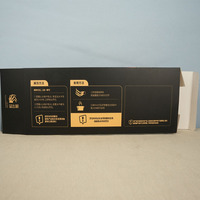 Boîte d'emballage personnalisée pour 1000l de fruits de mer frais et céréales, en carton pliable en papier couché mat, conforme ISO22000, en matériau recyclé