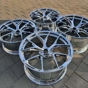Jantes en alliage forgé chromées style VS-5RS 16 17 18 19 20 pouces 5x120 5x114.3 5x112 pour BM M3 F80 Audi A4 <span class=keywords><strong>Mercedes</strong></span>-Benz Classe C - Product Image 3
