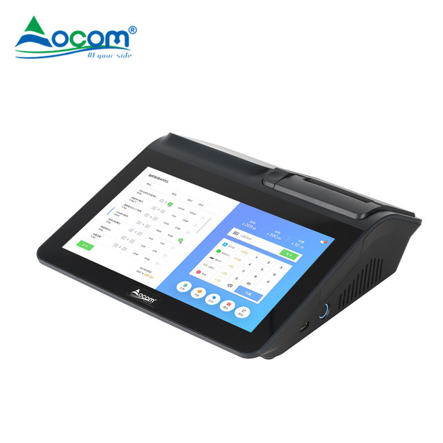 POS-M1106 Touch Mobile Desktop POS 11.6 Inch POS Machine with Thermal Printer