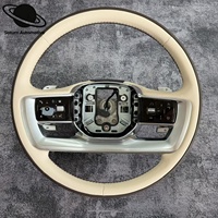 Volant en cuir personnalisé pour Land Rover Defender Range Rover 2013-2022, mise à niveau de l'ancien au nouveau, voiture LP405 LP460