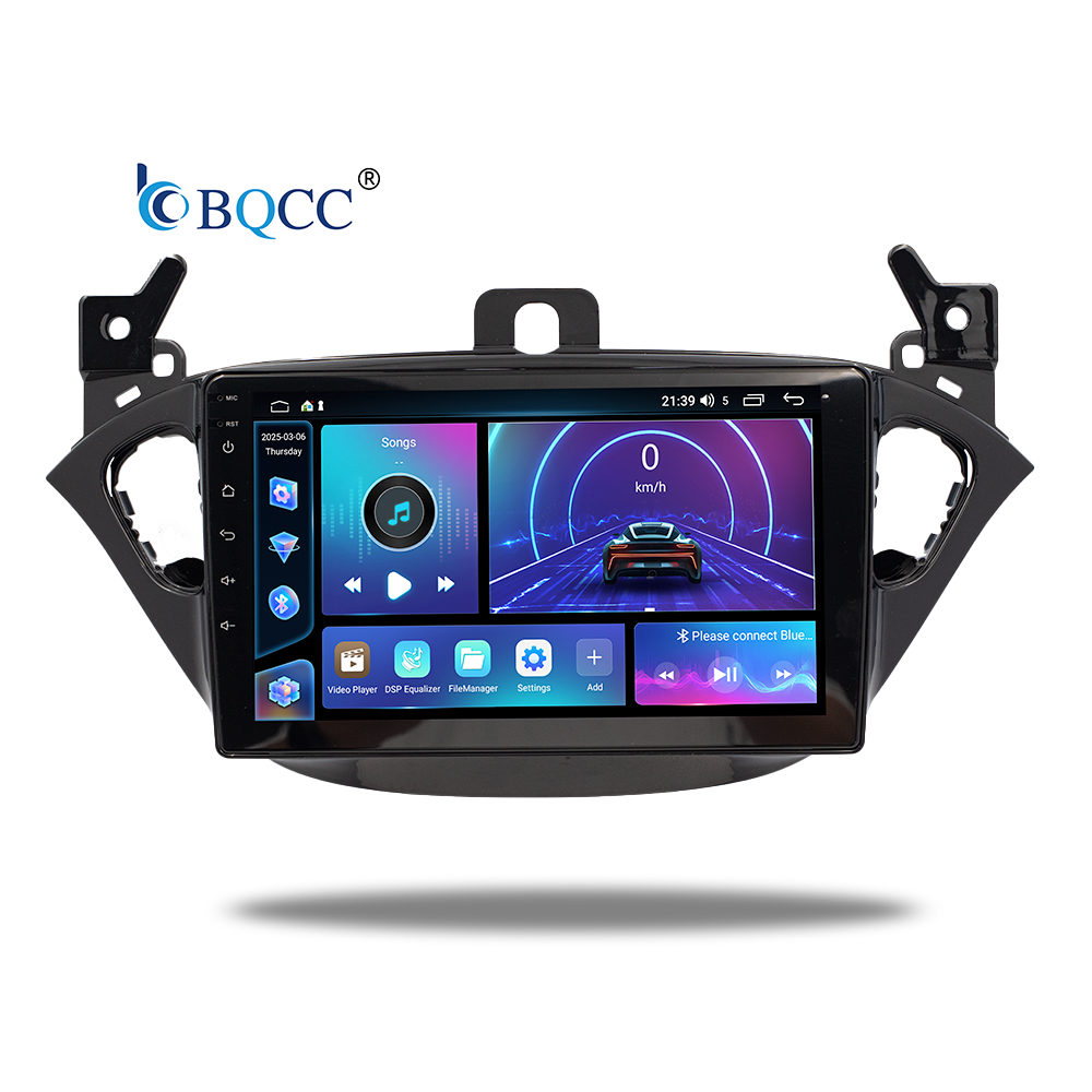 BQCC 9" Quad Octa Core Android Car Radio Carplay WIFI GPS 4G BT Monitor Mirrorlink Car Stereo for Opel Corsa 2015~2019