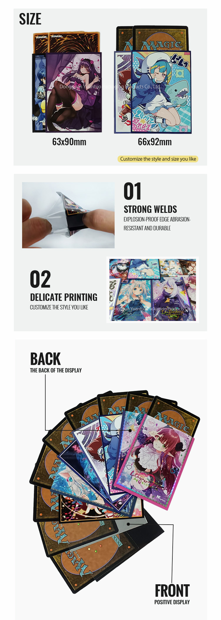 Custom Card Sleeves - Art Card Sleeves for Japan Size Cards