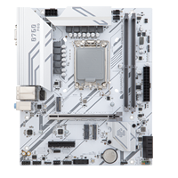 HUANANZHI B760M-D4-B PRO M-ATX Motherboard Desktop Soket LGA1700 DDR4 Dual Channel Maks 64GB M.2 NVMe PCIe 4.0 Tersedia