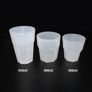 Color personalizado de plástico irrompible gárgaras vaso Octágono taza - Product Image 3