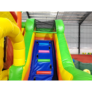 Nuevo Diseño de Brincolín Inflable Moonwalk, Casa de Brinco Arcoíris con Tobogán, Materiales de PVC de Grado Comercial - Product Image 6