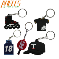 Porte-clés 3D en PVC souple personnalisé avec logo de marque, idéal pour moto et voiture, excellent cadeau