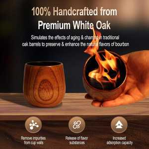 Juego de Vasos de Whisky Ecológicos EHUNT |   Cristal Reciclado Libre de Plomo |   Regalo Corporativo Sostenible con Logotipo Personalizado - Product Image 5