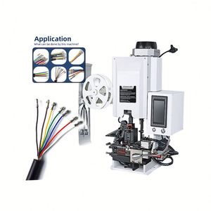 Machine électrique multifonctionnelle automatique pour le dénudage et le sertissage de fils, pour le câblage et l'extrusion, avec fonctions manuelles - Product Image 1