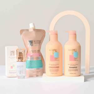 Huati Sifuli Sakura Shampooing et après-shampoing naturels à la fleur de <span class=keywords><strong>cerisier</strong></span> japonaise pour cheveux gras, rafraîchissants et antipelliculaires - Product Image 1