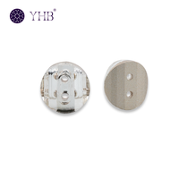 Venta Directa de Fábrica YHB, Accesorios de Costura, Botones Redondos de Cristal de Lujo