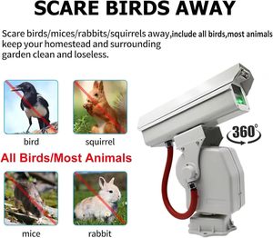Dispositivo Láser Repelente de Aves Automático 360 °   Control por Aplicación Chaser, Impermeable, para Subestaciones, Aeropuertos, Huertos, Campos de Cultivo - Product Image 5