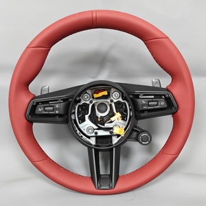 <span class=keywords><strong>Volante</strong></span> de Cuero Mejorado para GT Panamera Cayenne 911 Macan 996 997 Cayman 987 997 991 718 970 - Product Image 2