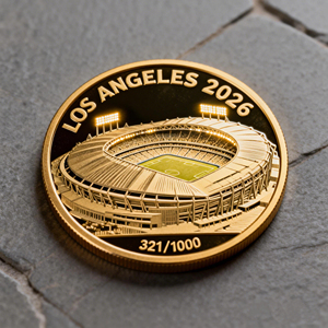 Monedas Conmemorativas de Fútbol Personalizables de la Copa Hércules, Monedas Conmemorativas del Partido de Fútbol de Nueva York y Toronto - Product Image 5