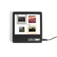 Visualiseur de diapositives MEDALight LP-100N, panneau lumineux LED mince pour photographie, 5x4 pouces, 125x100 mm, interface USB