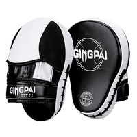 Équipement de boxe professionnel en similicuir synthétique durable, respirant, avec sangle réglable multicolore et fermeture auto-agrippante pour la protection