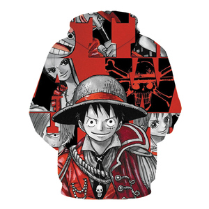 Sudaderas con Capucha Personalizadas de <span class=keywords><strong>Anime</strong></span> One Piece 2022 para <span class=keywords><strong>Hombre</strong></span>, Sudaderas con Capucha con Estampado 3D, <span class=keywords><strong>Sudadera</strong></span> de Manga Larga - Product Image 4
