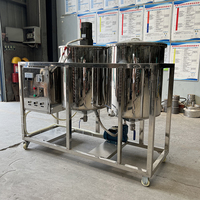 Machine à huile de noix de coco décolorée et désodorisée, machine de raffinage d'huile de ricin, machine de raffinage d'huile de cuisson cpo