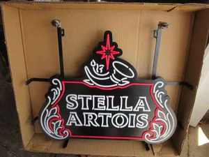 ป้ายไฟนีออนรูปสี่เหลี่ยมผืนผ้า ความสว่างสูง LED โครงเหล็ก ใช้ภายในอาคาร โฆษณาแบรนด์ โปรโมชั่นร้านค้า บัดไวเซอร์ เบสบอลคลับ อัลตร้า - Product Image 6