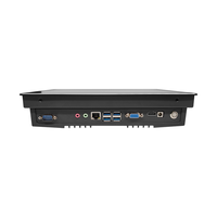 Boîtier moulé sous pression de 10.1 pouces Ip65 Surface étanche tactile capacitif J6413 I3 I5 I7 tout en un ordinateur panneau industriel Pc