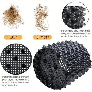 Macetas de vivero de árboles bonsái de cultivo rápido, herramienta de contenedor de jardín controlado por poda de aire <span class=keywords><strong>para</strong></span> trasplante de flores y <span class=keywords><strong>plantas</strong></span> en el hogar - Product Image 6