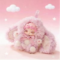 Authentique Lucky Deer Nai Sweetheart Baby Plush Blind Box Saint-Valentin Figurine à suspendre 'Je t'aime' Cadeau pour garçons et filles