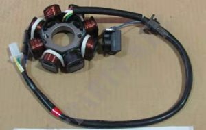 Generador de Piezas de motocicleta, bobina de estator Comp, estator OEM 31120-X1A-000 y 31120-<span class=keywords><strong>ARA</strong></span>-000 para SYM XPRO 125 - Product Image 2