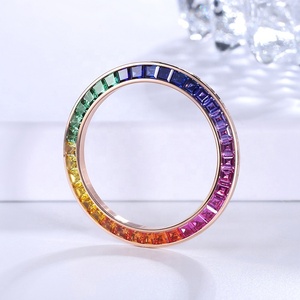 Nuovo Design Lunetta Aperta in Acciaio Inossidabile 40mm Accessori di Ricambio per Orologi Meccanici con <span class=keywords><strong>Mossianite</strong></span> - Product Image 1