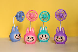 Ventilador de Escritorio en Oferta, Venta Directa de Fábrica, Ventilador Recargable Bubu Personalizado de 250 mAh y 1 Velocidad - Product Image 2