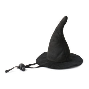 Poliéster Lujo Halloween Otros accesorios de ropa para mascotas Mago negro Sombrero de bruja Mascota Perro gato Disfraz Cosplay - Product Image 1