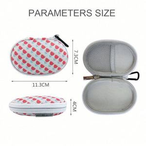 Custom Colorful Small EVA Electronic Accessories Bag Travel Portable EVA Earphone <b>Case</b> Cute <b>Hard</b> <b>Shell</b> EVA Charger <b>Case</b> - Product Image 6