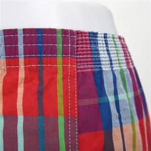 Calzoncillos de Algodón 100% Tejido de Alta Calidad para Hombre, Diseño Clásico a Cuadros, Ropa Interior Masculina Suave y Transpirable - Product Image 4