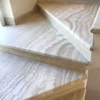 Carrelage en marbre onyx blanc poli naturel italien Colucci Mami, coupé sur mesure, style moderne antique, pour appartement, qualité supérieure