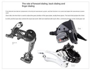 TOOPRE Mountain Bike 7/8/deragliatori posteriori a 9/10 velocità e cambio bici da strada deragliatori a 10/11 velocità regolabili - Product Image 5