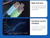 Chargeur de batterie intelligent et numérique pour vélo électrique, 48V, 36V, 72V, 2a, 3a, pour scooter, li-ion, Lithium, Lifepo4, chargeur de batterie au plomb