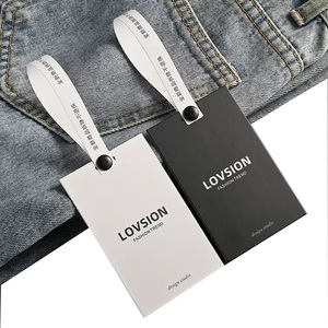 Quần áo sang trọng đu Nhãn quần áo nhãn với biểu tượng tùy chỉnh treo <span class=keywords><strong>tag</strong></span> <span class=keywords><strong>tag</strong></span> - Product Image 1