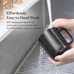 Inserti Antigoccia per Tazze da Caffè, <span class=keywords><strong>Tazza</strong></span> da Viaggio da 12 Oz con Riscaldamento, Bomboniere per Adulti, Tazze con Rilievo Senza Manico da 250 Ml - Product Image 6